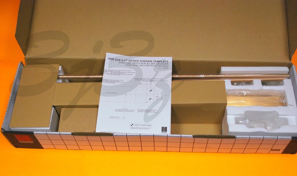 Hager 4501 SVR 36" x 84" Exit Device