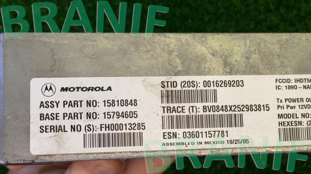 CADILLAC STS 2005-2011 COMMUNICATION CONTROL MODULE 15810848 OEM