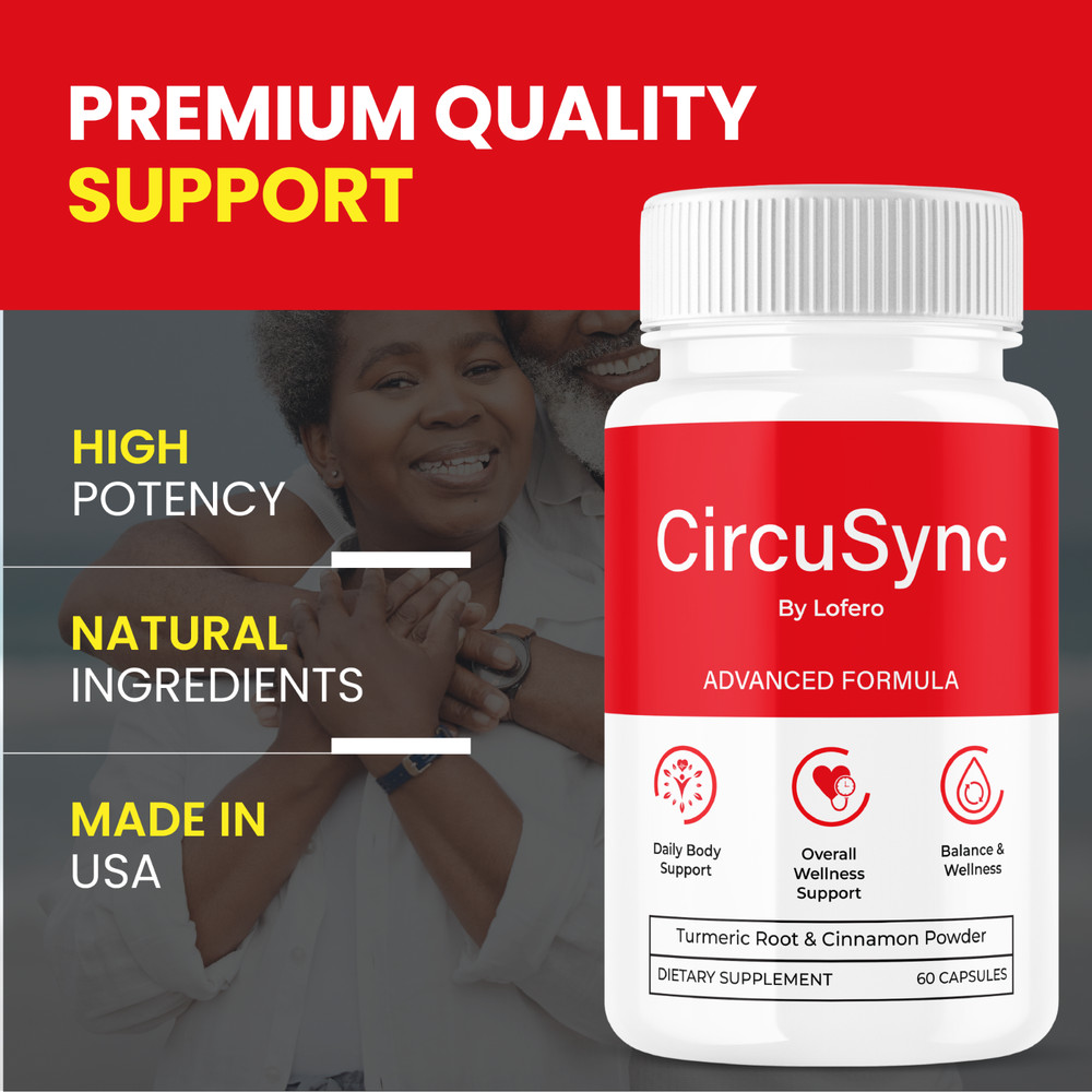 (3 Pack) CircuSync Advanced Blood Support Formula Supplement Circu Sync (180ct)