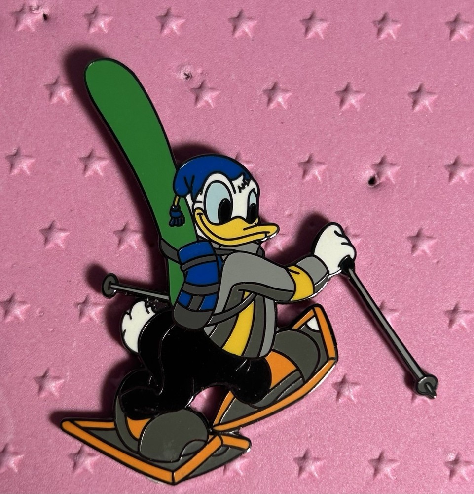Donald Duck Skiing Disney Pin 2001