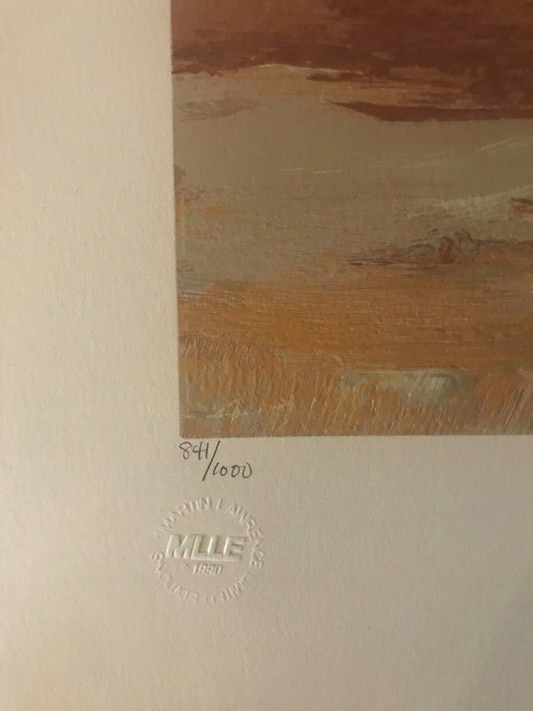 Mark King, "By the Sea 1994" signed & numbered serigraphs ~ 3 Available