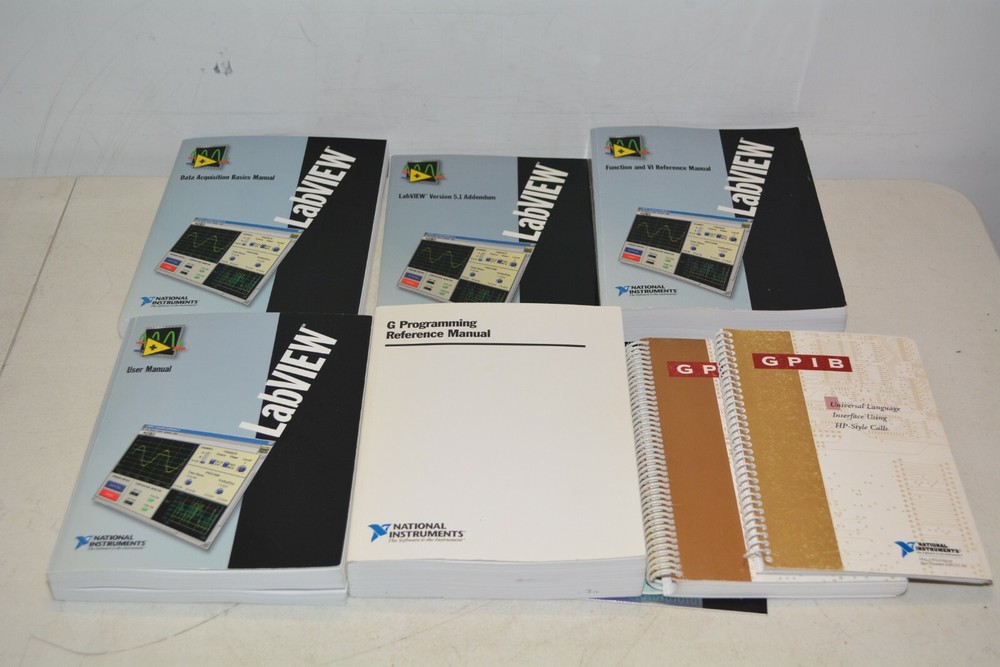 NI National Instruments Labview 800023E-02 DAQ Designer 2000
