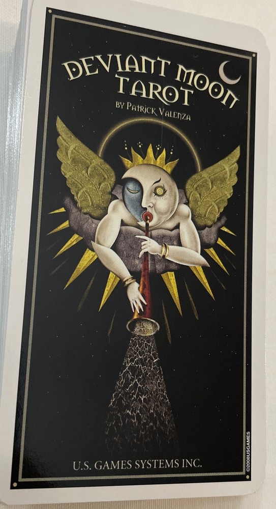 Deviant Moon Premier Edition Tarot Kit, Complete wth Deck, Book, Spread Sheet!