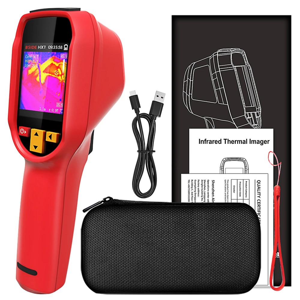 Thermal Imager Handheld Thermometer -20~550C 15 Disc PC Analysis Software