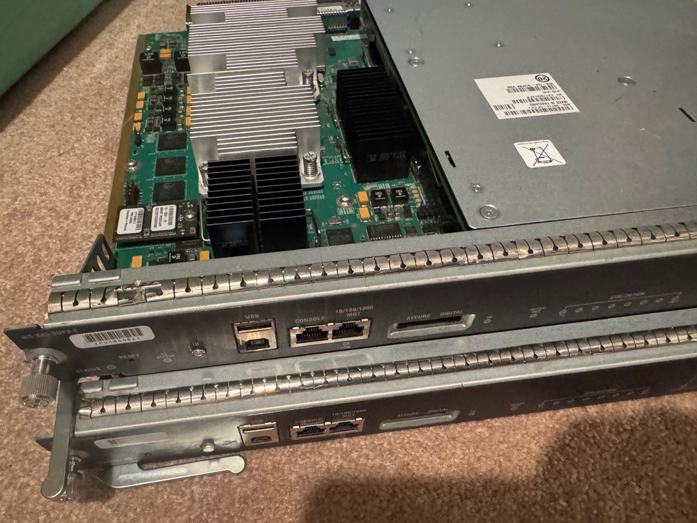 Cisco WS-X45-SUP8-E 4500 E-Series Supervisor Engine TESTED firmware 152-7.E11
