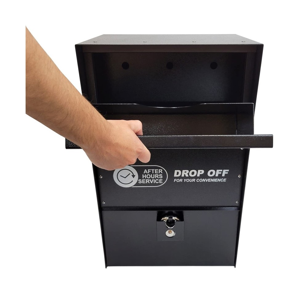 Deluxe Self-Contained After Hours Car Key Night Drop Box (Drop Box Only)