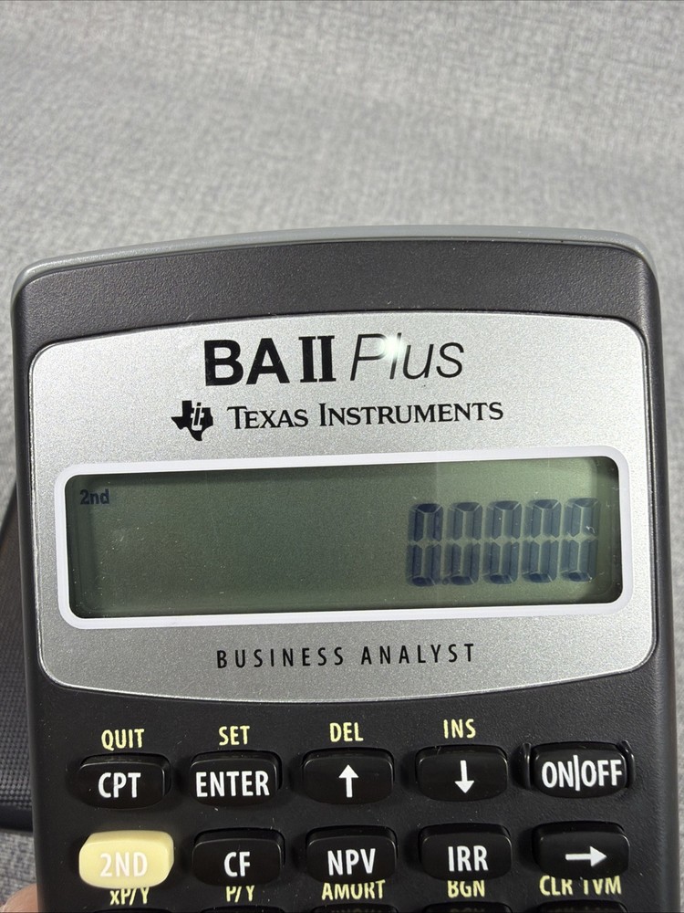 Texas Instruments BA II Plus Financial Calculator