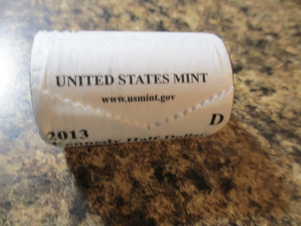 2012-D KENNEDY HALF DOLLAR US MINT ROLL X