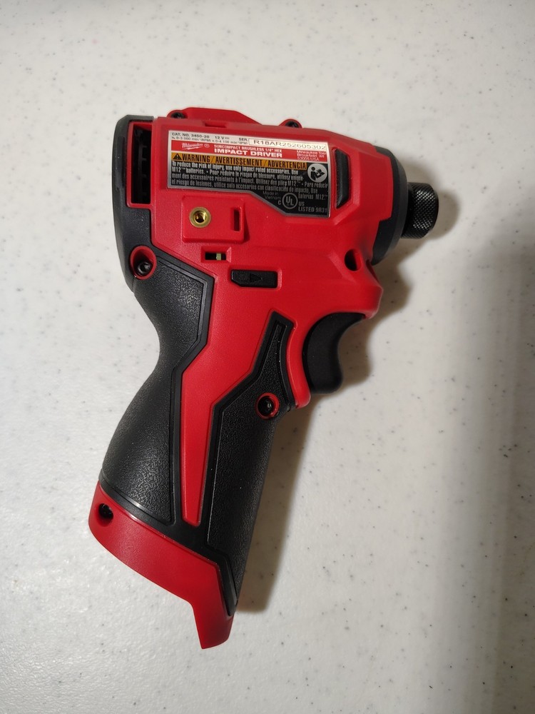 Milwaukee M12 SubCompact Impact Driver 3450-20 (Bare Tool)