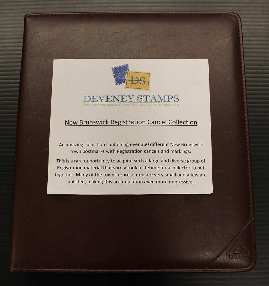 New Brunswick Registration Cancel Collection