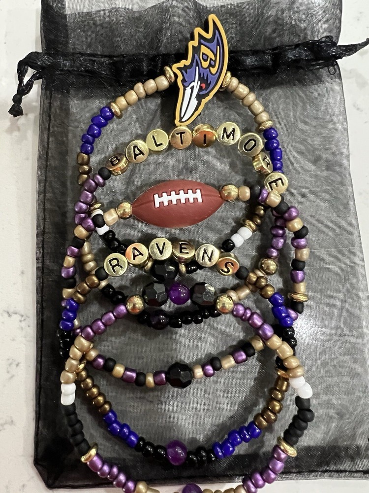 Baltimore Ravens Friendship Bracelets (5)