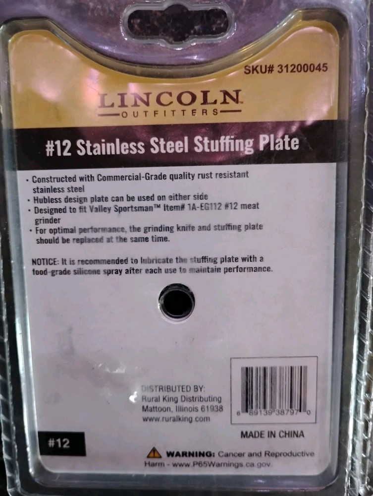 #12 Stuffing Plates Bundle