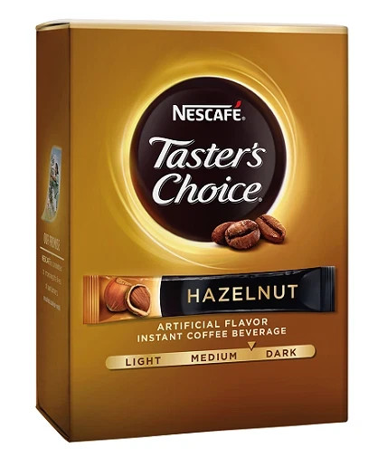 Nescafe, Taster's Choice, Instant Coffee, Hazelnut, 3 Boxes, 16 Packets each