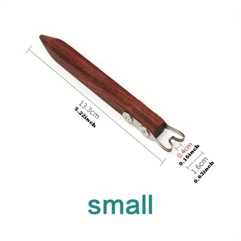 Wooden Handle Clay Bottom Trimming Pottery Tools Ceramic Modeling Ring Scraper