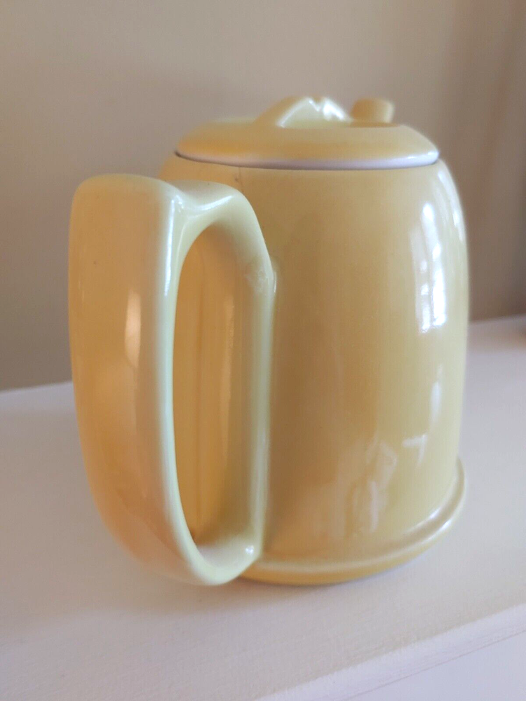 vintage HALL Teapot yellow