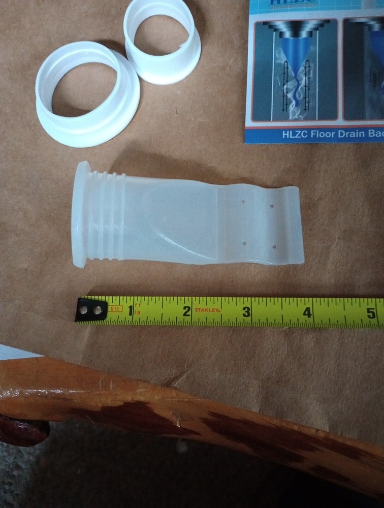 Drain Backflow Preventer One Way Valve for Pipes Tubes Bathroom Floor Drain