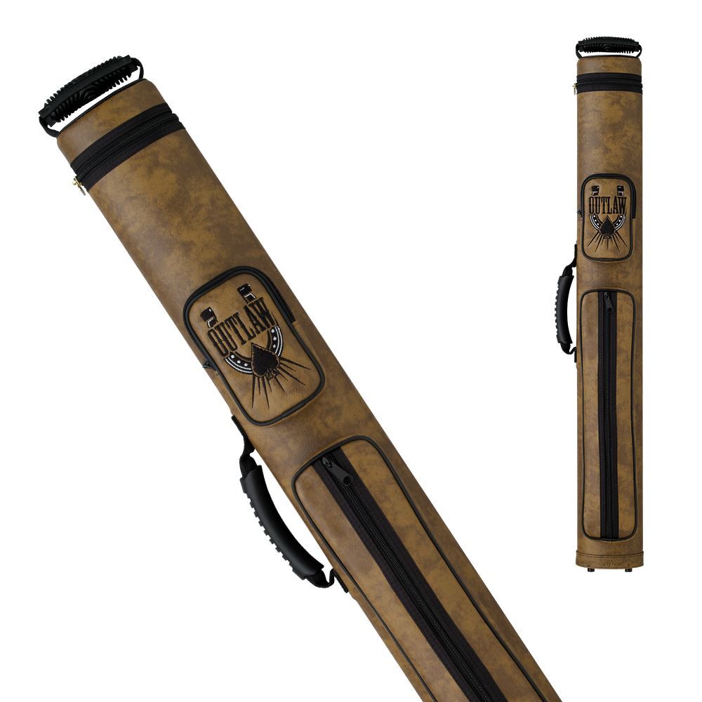 Outlaw OLH22 2x2 Hard Pool Cue Case - Horseshoes