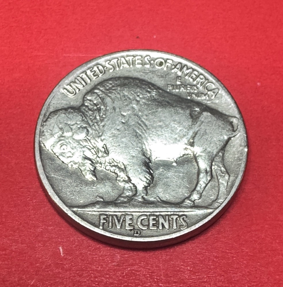 1936-D Buffalo Nickel(Type 2) XF
