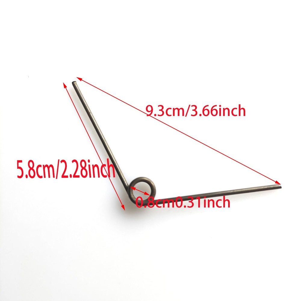 5 Pcs V-Shape Long Reach Pruner Handle Replacement Spring Torsion Spring Kit