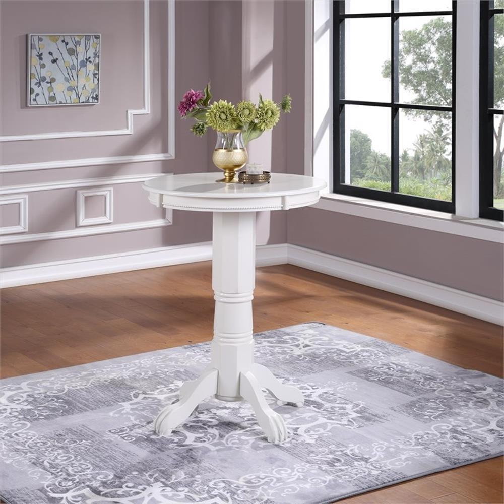 Boraam Florence 42" Height Pub Table - Buttermilk
