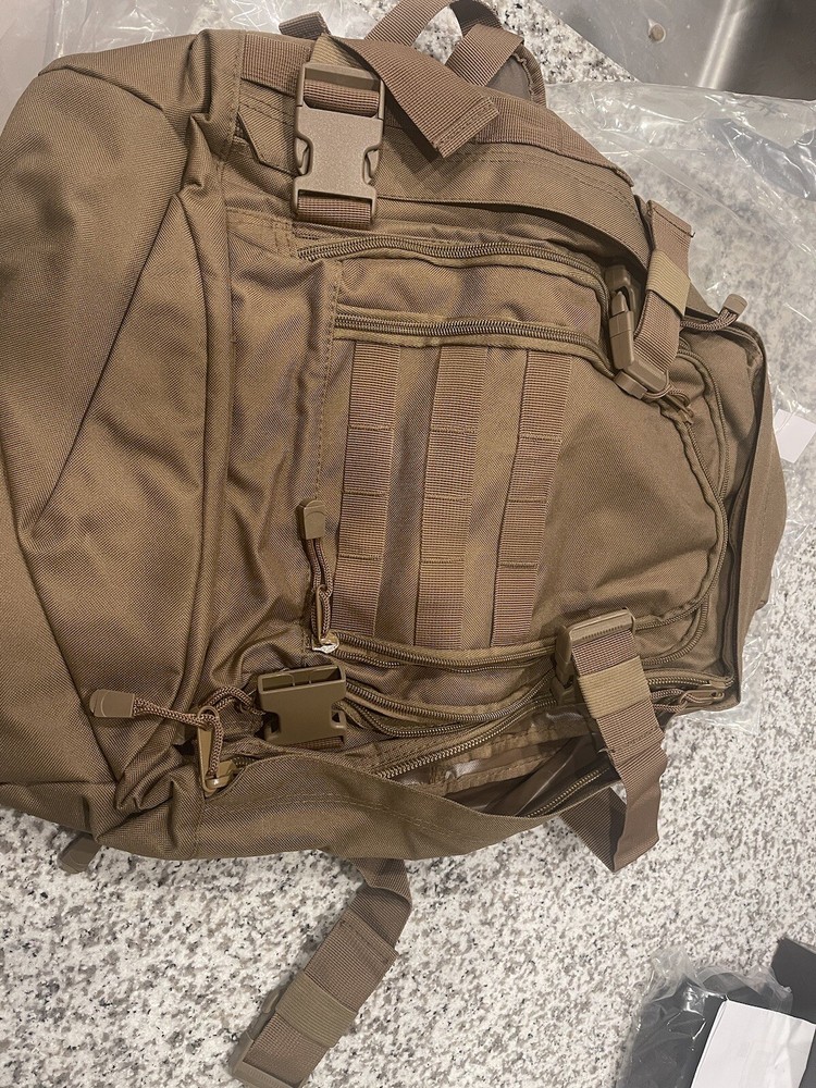 3-Day Expandable Backpack with Waist Strap -