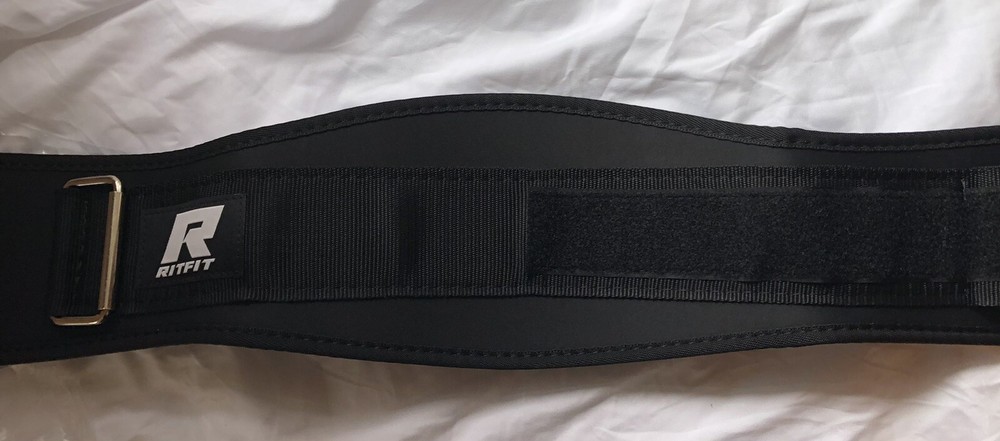RitFit Weight Lifting Belt- Black (Medium)