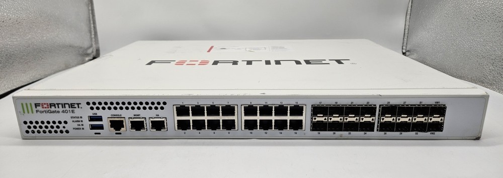 Fortinet FortiGate 401E 16-GbE 16-SFP Network Security-Firewall Applance FG-401E