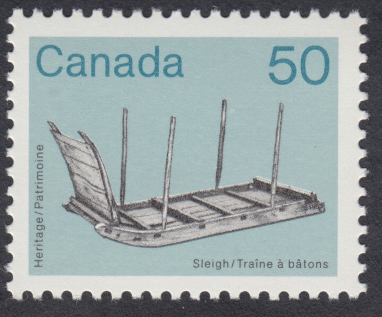 Canada - #930 Heritage Artifacts - Sleigh - MNH