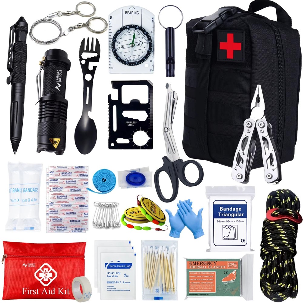 24 in 1 survival first aid kit
