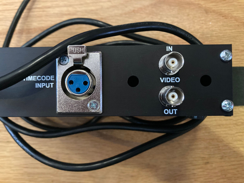 ESE ES-267 LTC TO VITC TIME CODE EMBEDER USED ONCE RACK MOUNTED 1RU LOW $$$