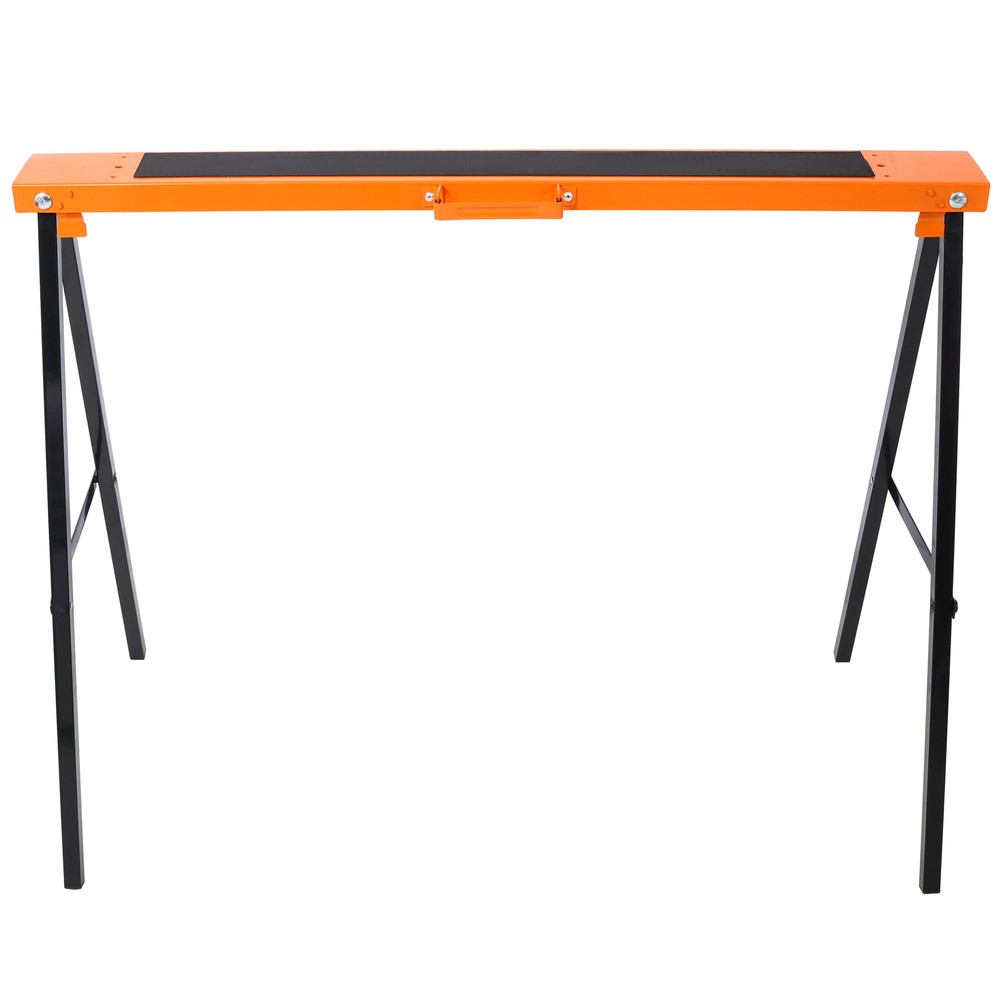 Saw Horses 2 Pack, Folding Portable Work Horse Fast Open Legs, Convenient Handle