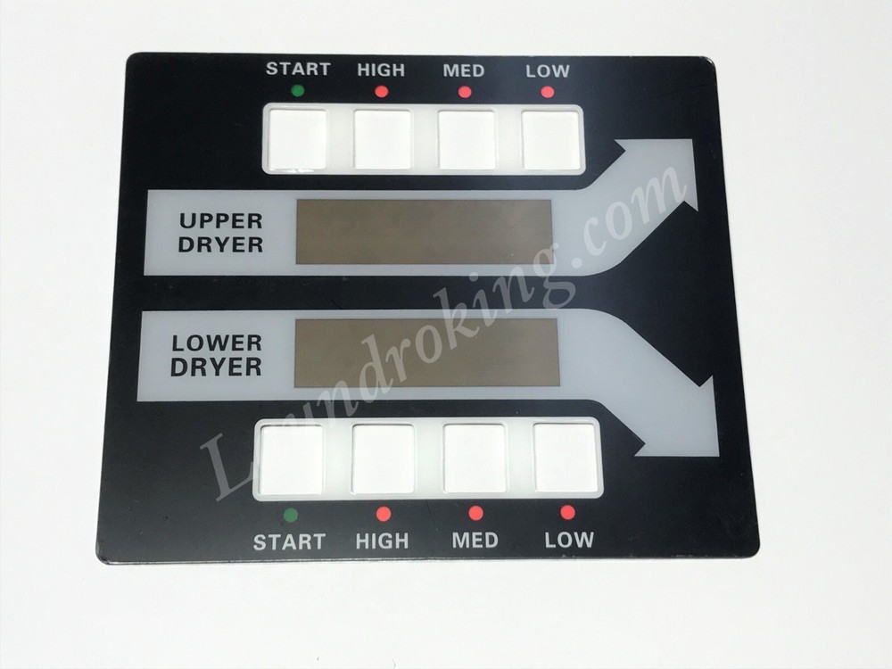 9435-038-001 Dexter Stack Dryer Computer Overlay