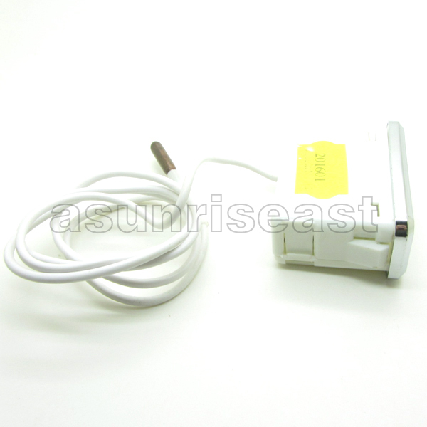 White Liquid Water Heater Temperature Meter Sensor Mechanical Scale 20-110℃