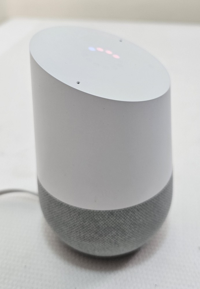 Google Home - Smart Home Speaker with Google Assistant - White Slate