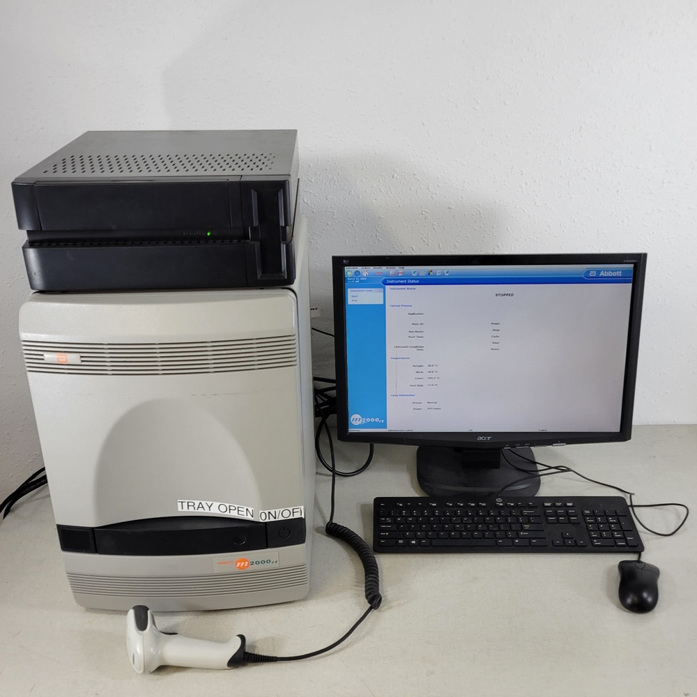 Abbott 9K15-01 m2000rt Real Time PCR Diagnostic System w/ Control Computer