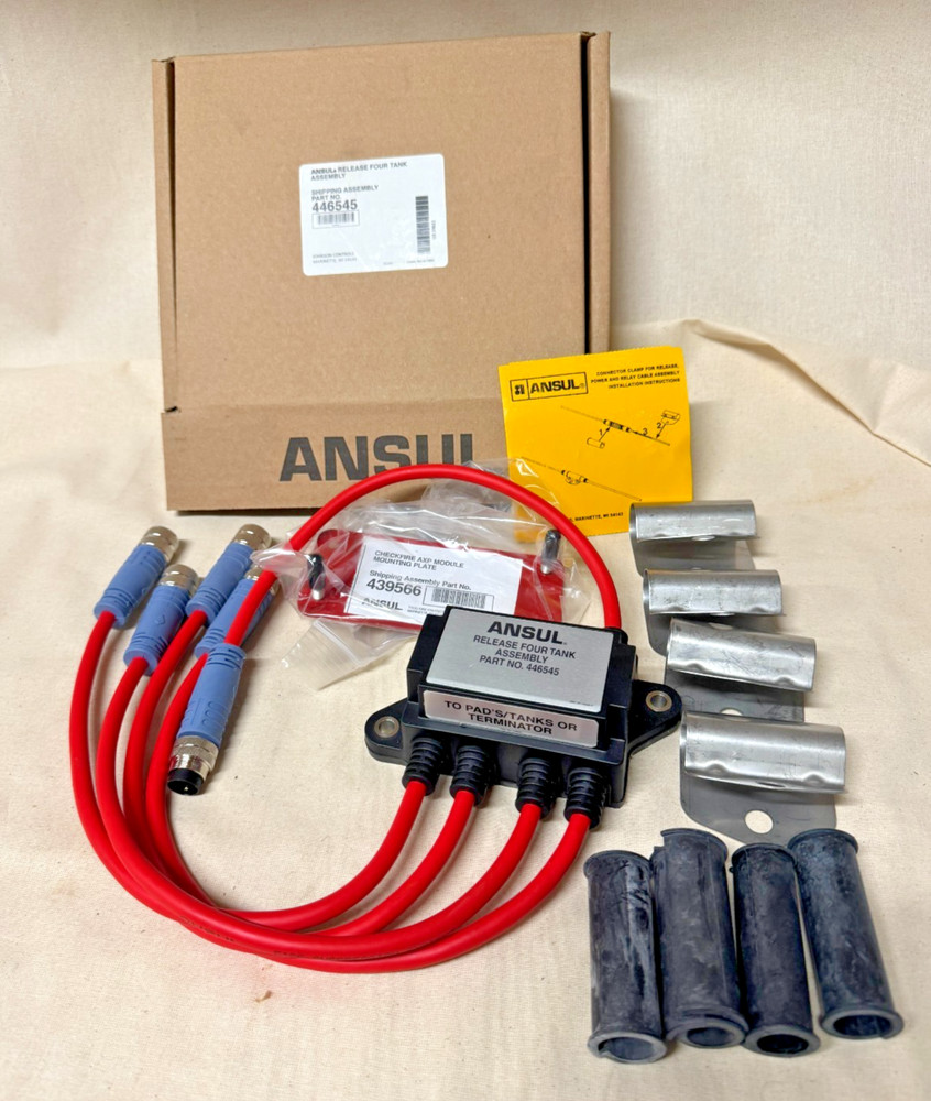 ANSUL Release 4 Tank Cable Assembly P/N 446545. Checkfire System