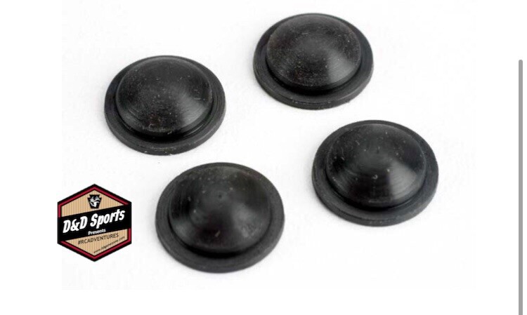 Traxxas 1765 - Silicone Shock Diaphragms (4)