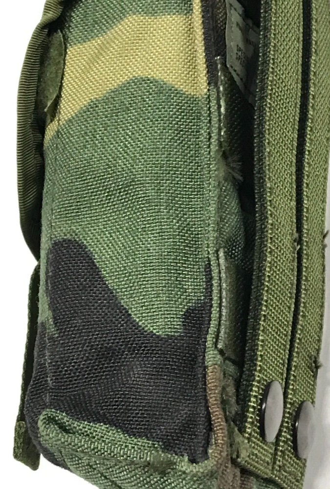 Woodland MOLLE 5.56 Double Mag Pouch USGI