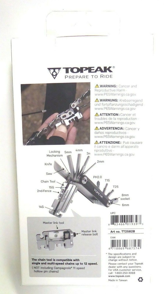Topeak Mini P20 Mulit-Tool