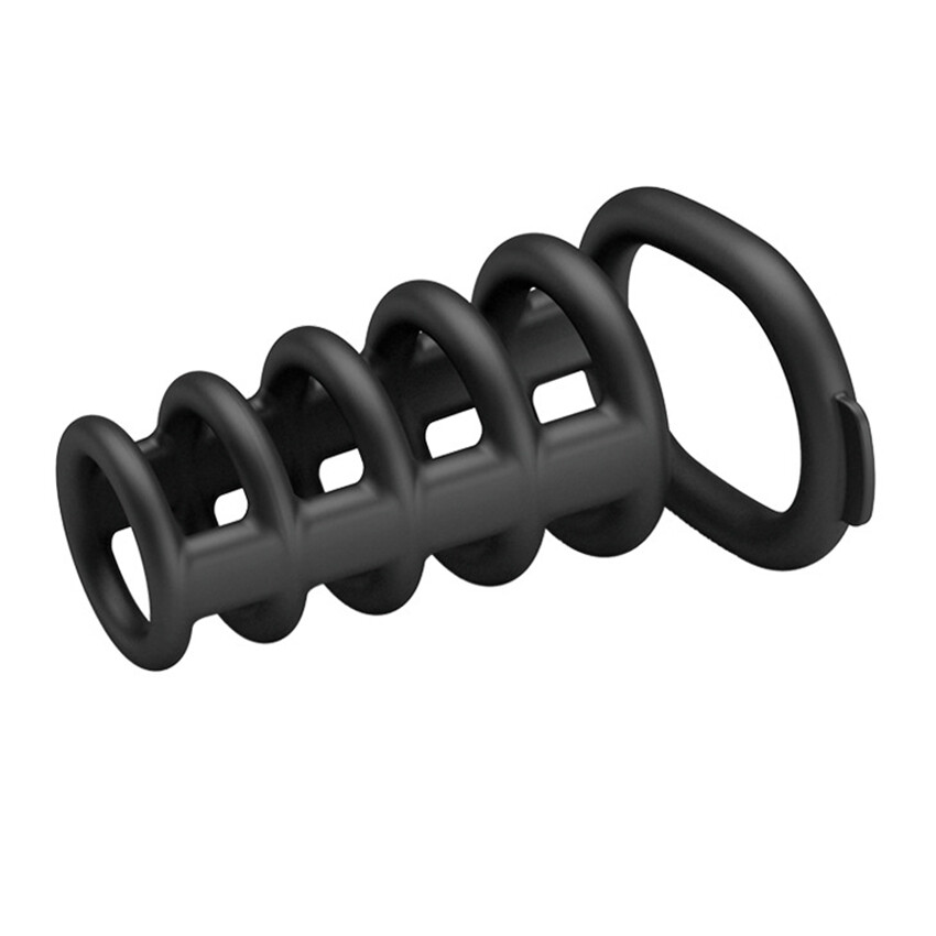 Penis Extender Enlarger Sleeve Ring Reusable Condom Delay Ejaculation for Men