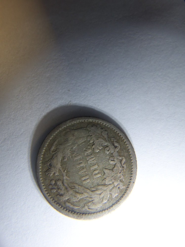 KEY DATE 1871 LIBERTY SEATED HALF DIME
