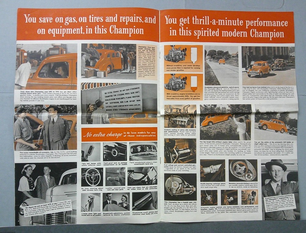 1940 Studebaker Champion Sales Catalog