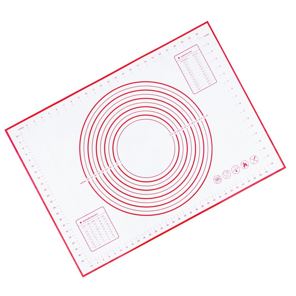 Silicone Baking Pastry Mat with Measurement Kitchen Tools Measurements
