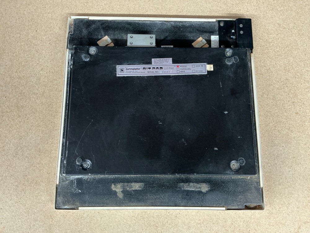Summagraphics Bit Pad One 9400 Digitizer Drawing Tablet 1980s