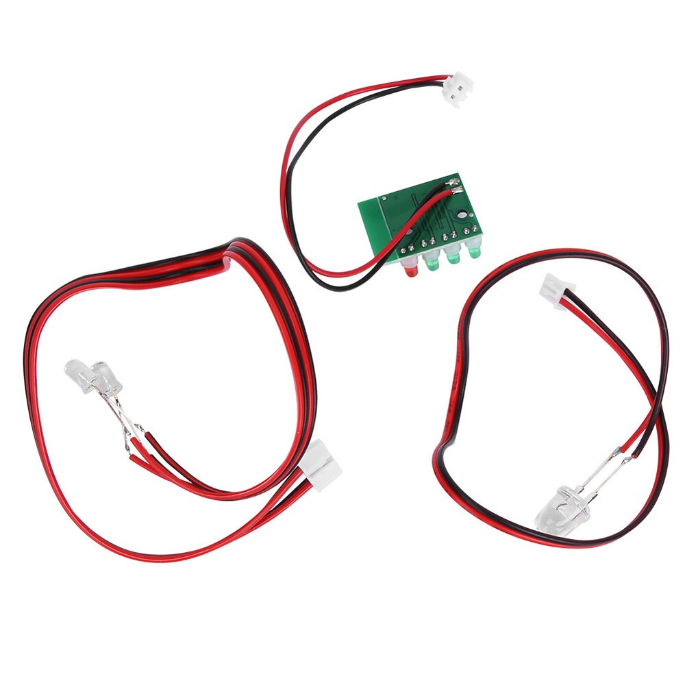 LED Lights Set With Switch Fit For 2011-5 RC Boat Upgrade Accessory FD
