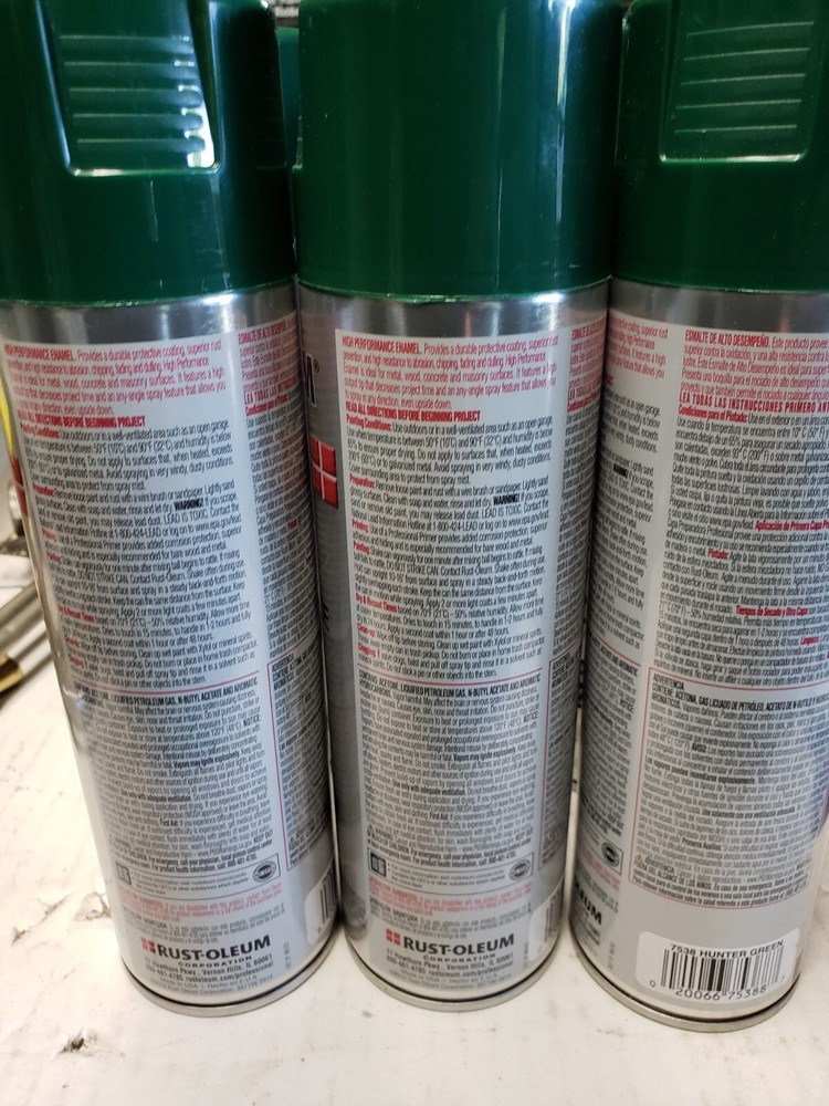 Rust-Oleum Professional High Performance Enamel Spray Paint 15 oz Hunter Green