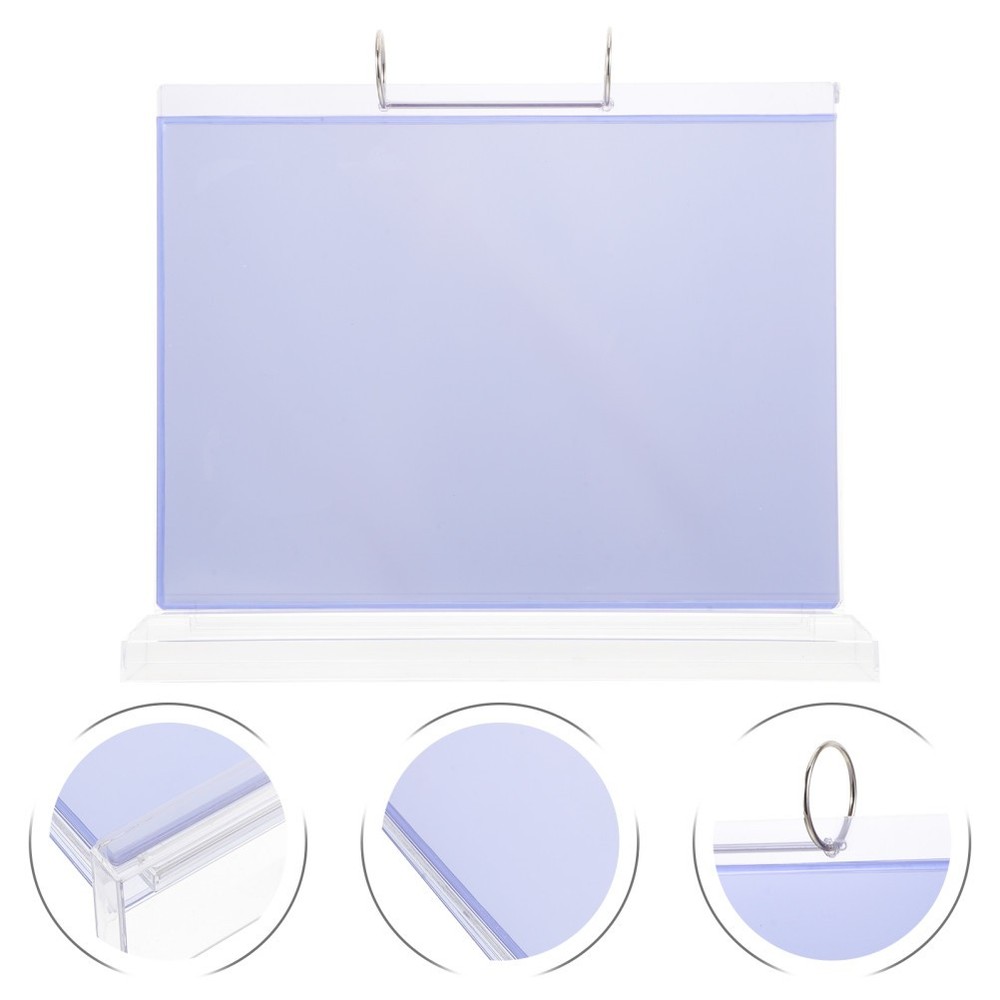 Tabletop Sign Holder Advertising Poster Stand Desktop Display Standing
