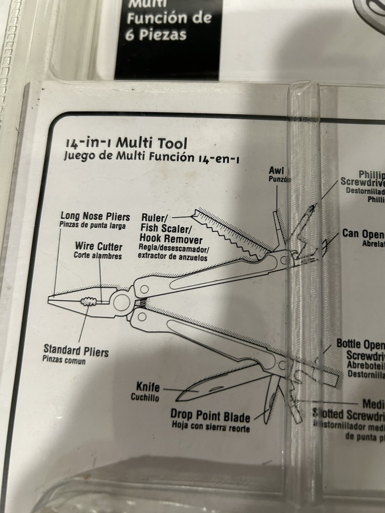 Shieffield 6 Piece Multi Tool Set