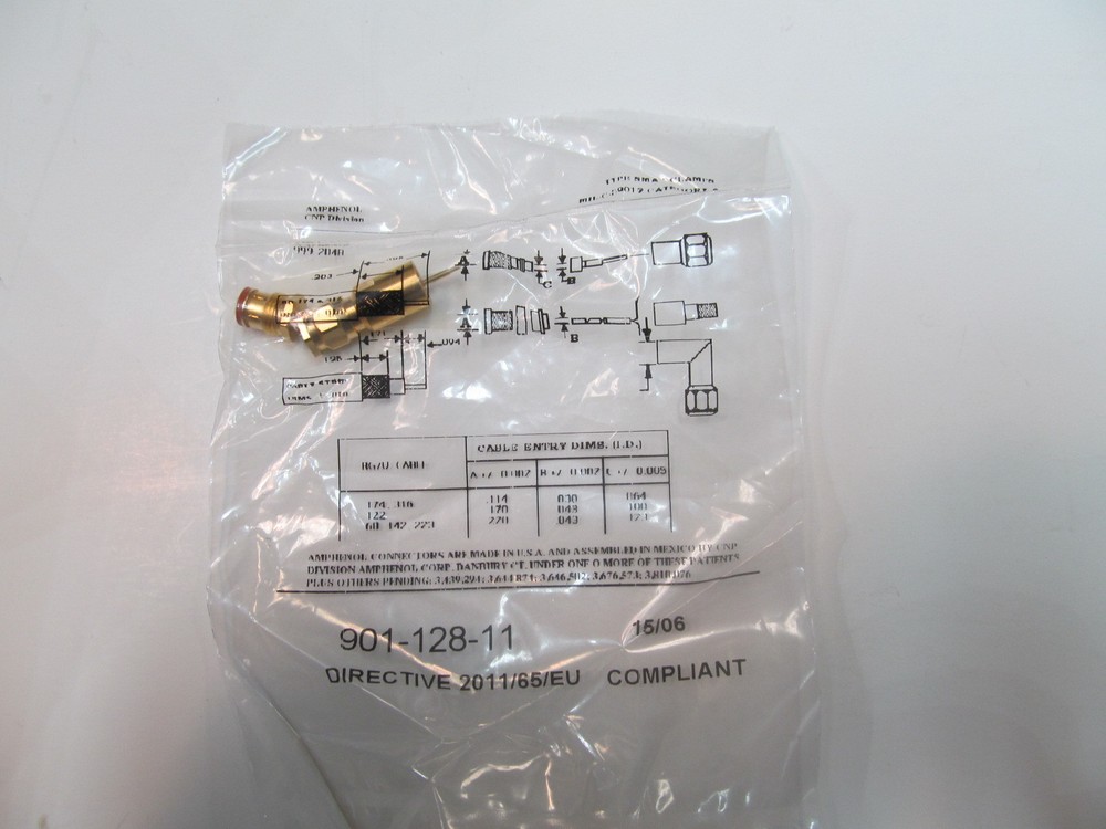 Amphenol 901-128-11 SMA Connector