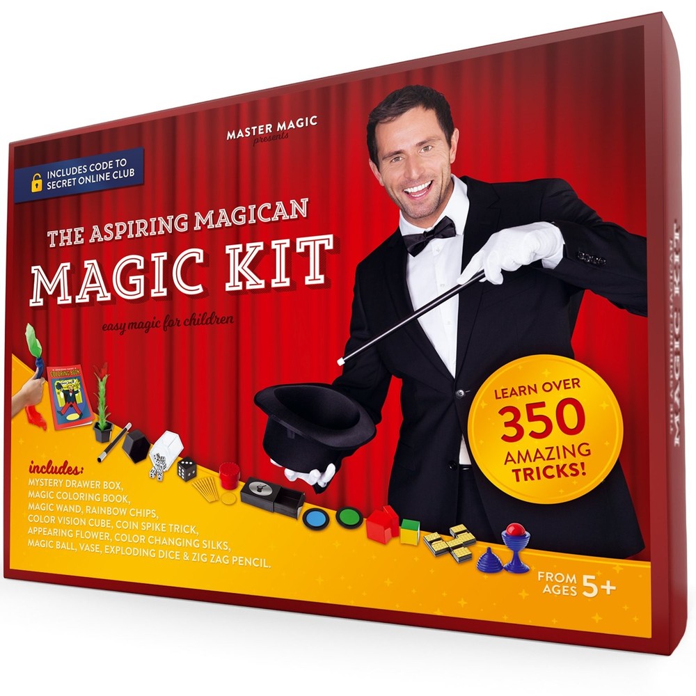 Magic Kit - Easy Magic Tricks for Children - Learn Over 350 Spectacular Trick...